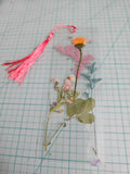 Botanical Garden Bookmark | Pressed Flowers & Ferns 