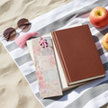 Handmade Customizable Bookmarks - 3 Pack Bookmark Bundle on a blanket