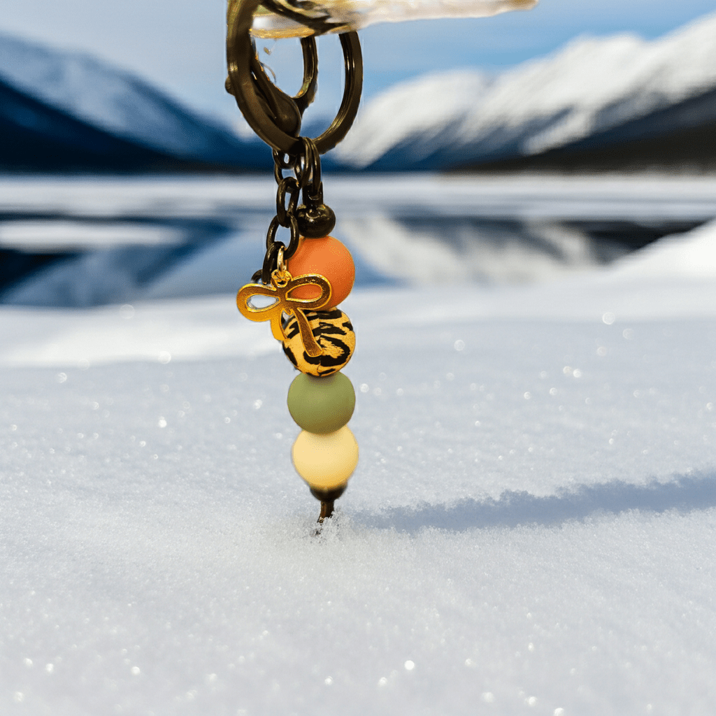 Handmade Gold Bow - Polymer Clay Charm | Clay By Design - Clay By Design