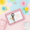 Introducing our stunning handmade gold bow charm keychain with colorful beads,