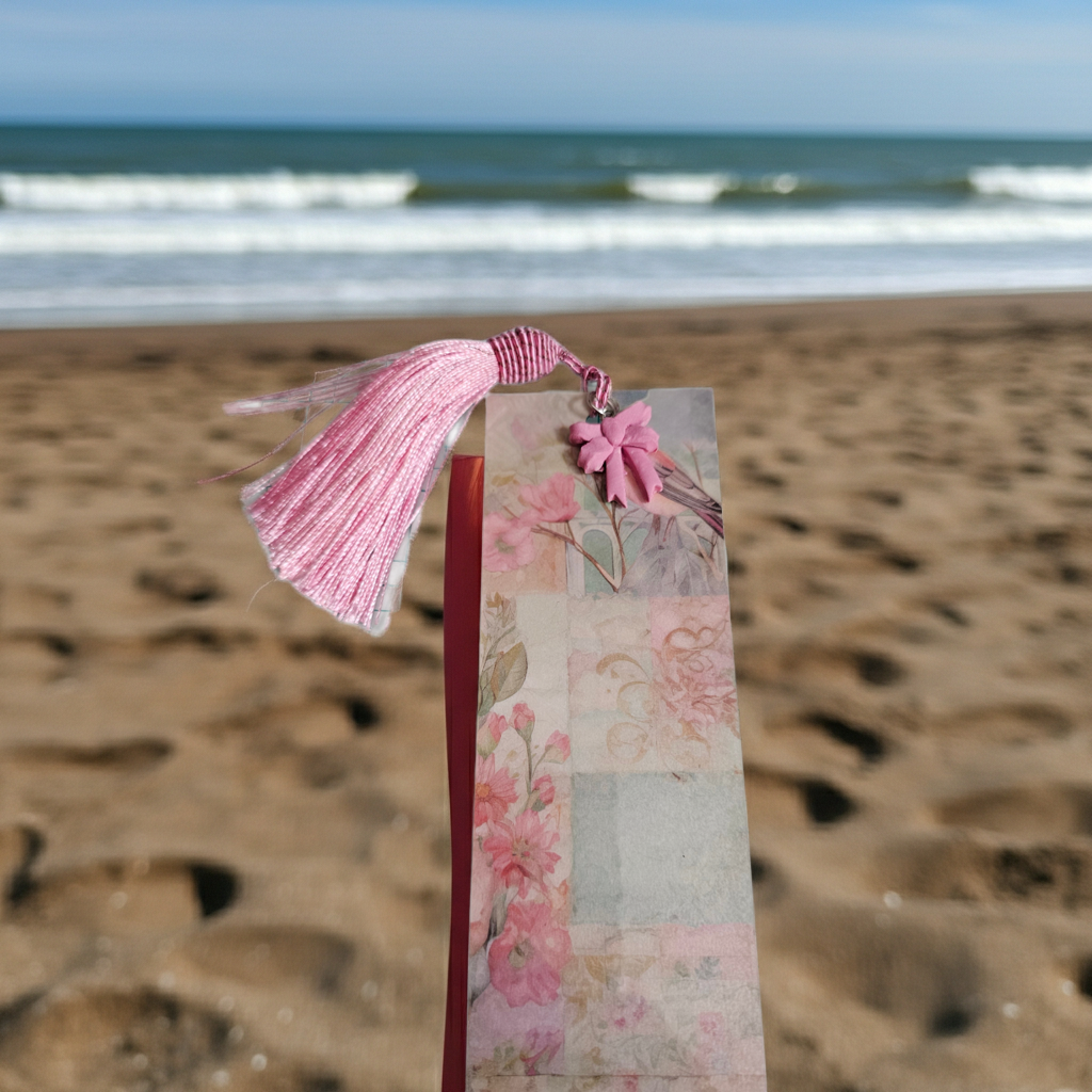 Handmade Customizable Bookmarks - 3 Pack Bookmark Bundle in the sand